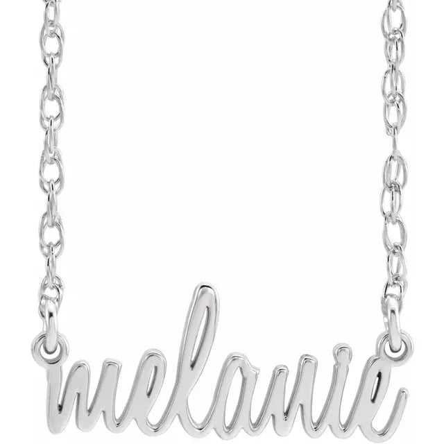 Script Nameplate