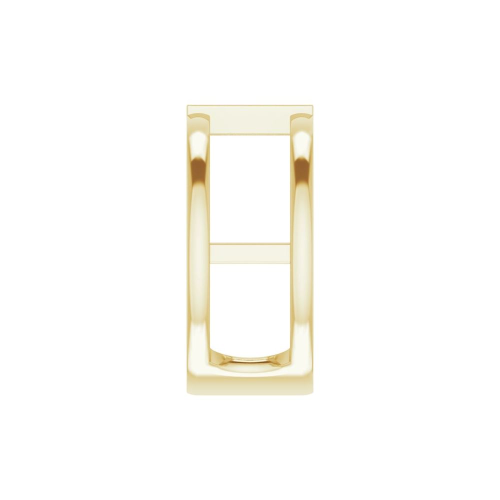 Pink Tourmaline Negative Space Ring