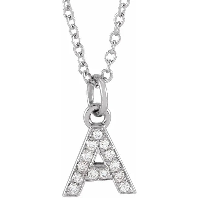 Natural Diamond Petite Necklace