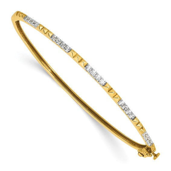 Three Bead Bangle