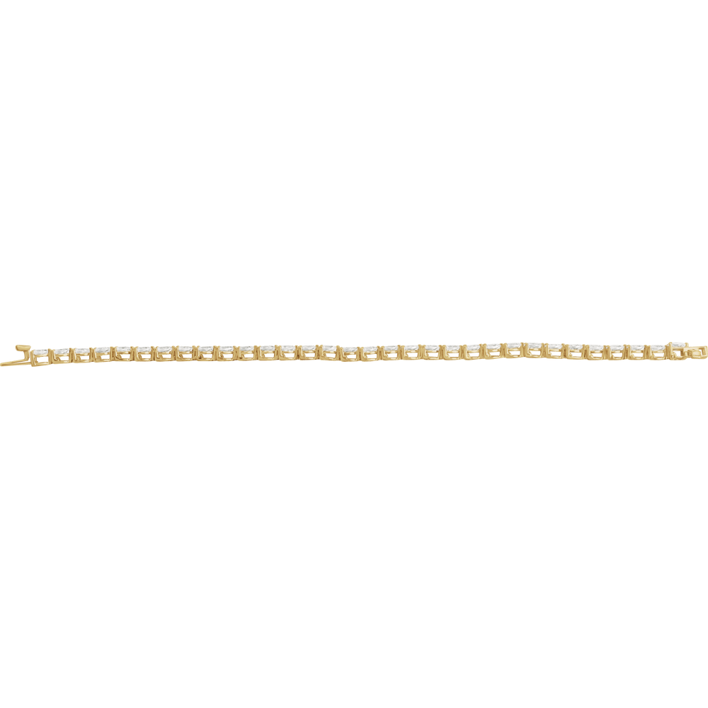 Pear Tennis Bracelet
