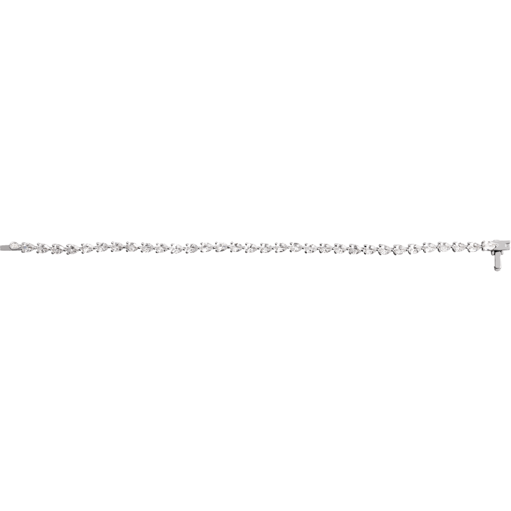 Pear Tennis Bracelet