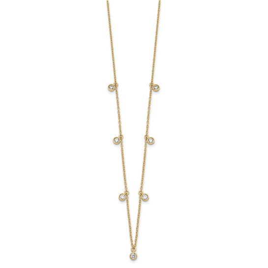 Diamond Station Necklace