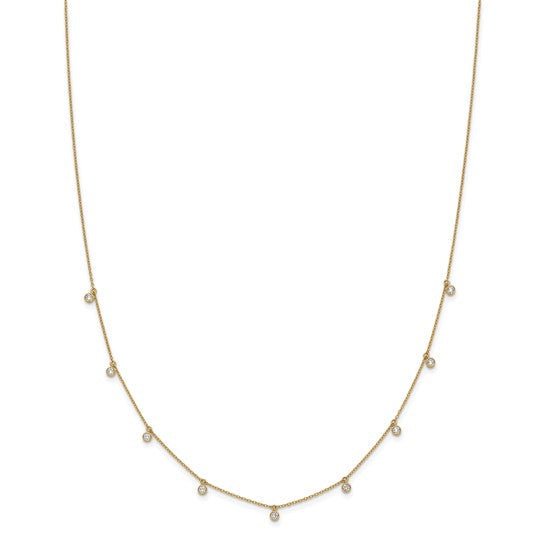 Diamond Station Necklace