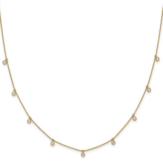 Diamond Station Necklace