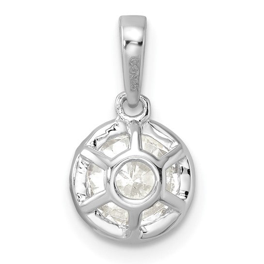 Lab Diamond Solitaire Slide Necklace