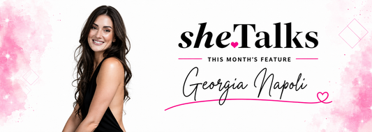 sheTalks with Georgia: Bet on Yourself, Build Relationships and Hold the Door Open