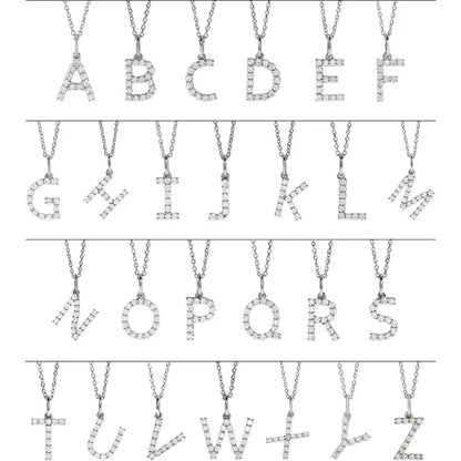 Initial Pendants A-Z