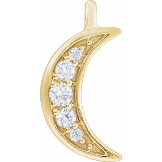Cresent Moon Dangle