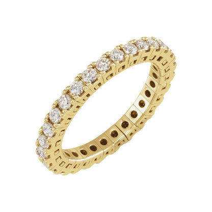 NEW 1 CTW Lab-Grown Diamond Eternity Band