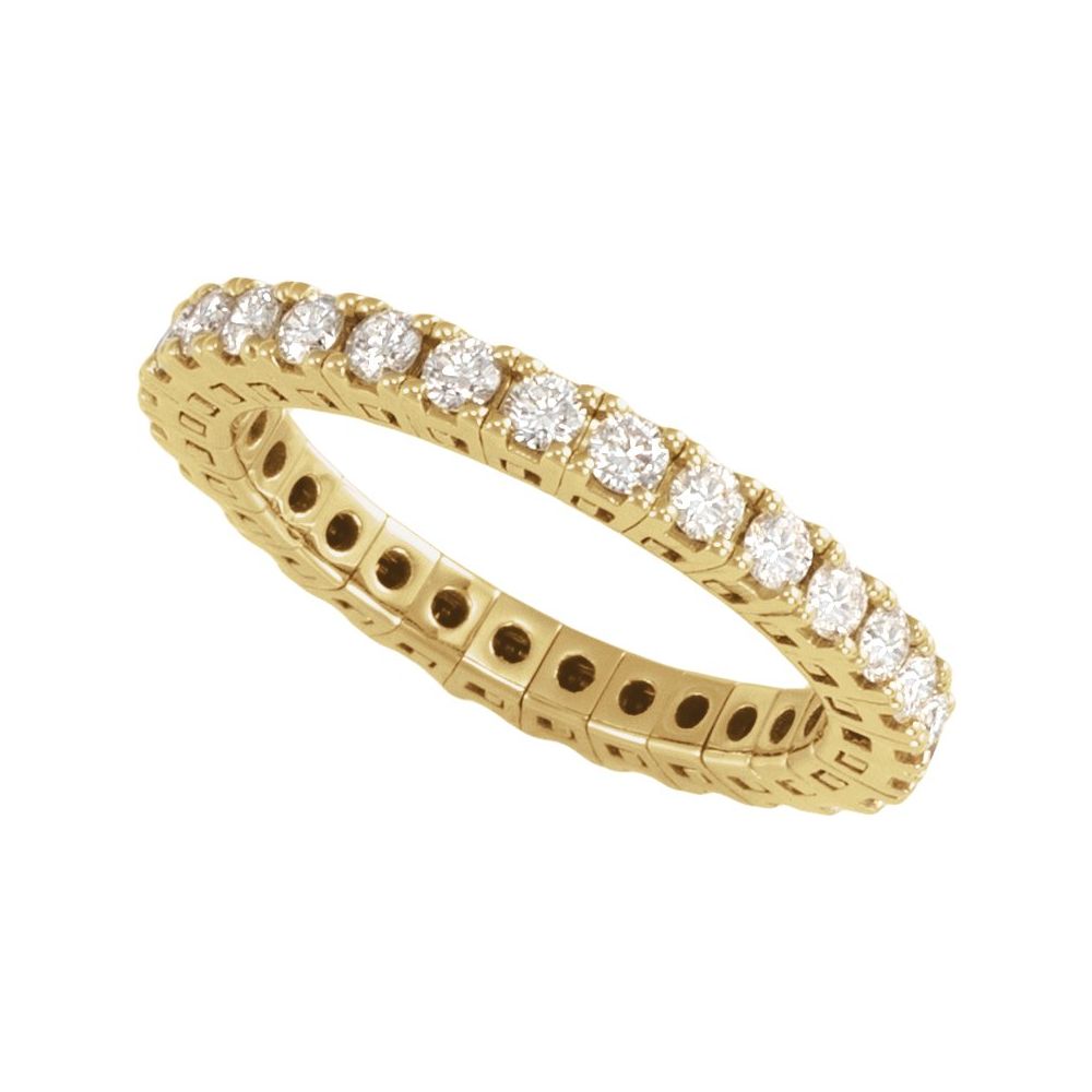 NEW 1 CTW Lab-Grown Diamond Eternity Band