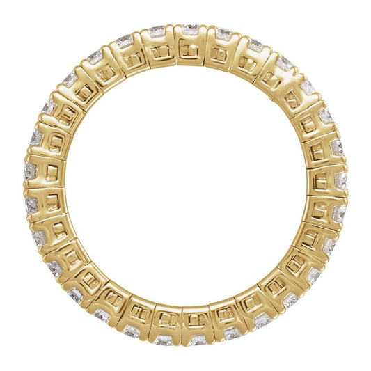 NEW 1 CTW Lab-Grown Diamond Eternity Band