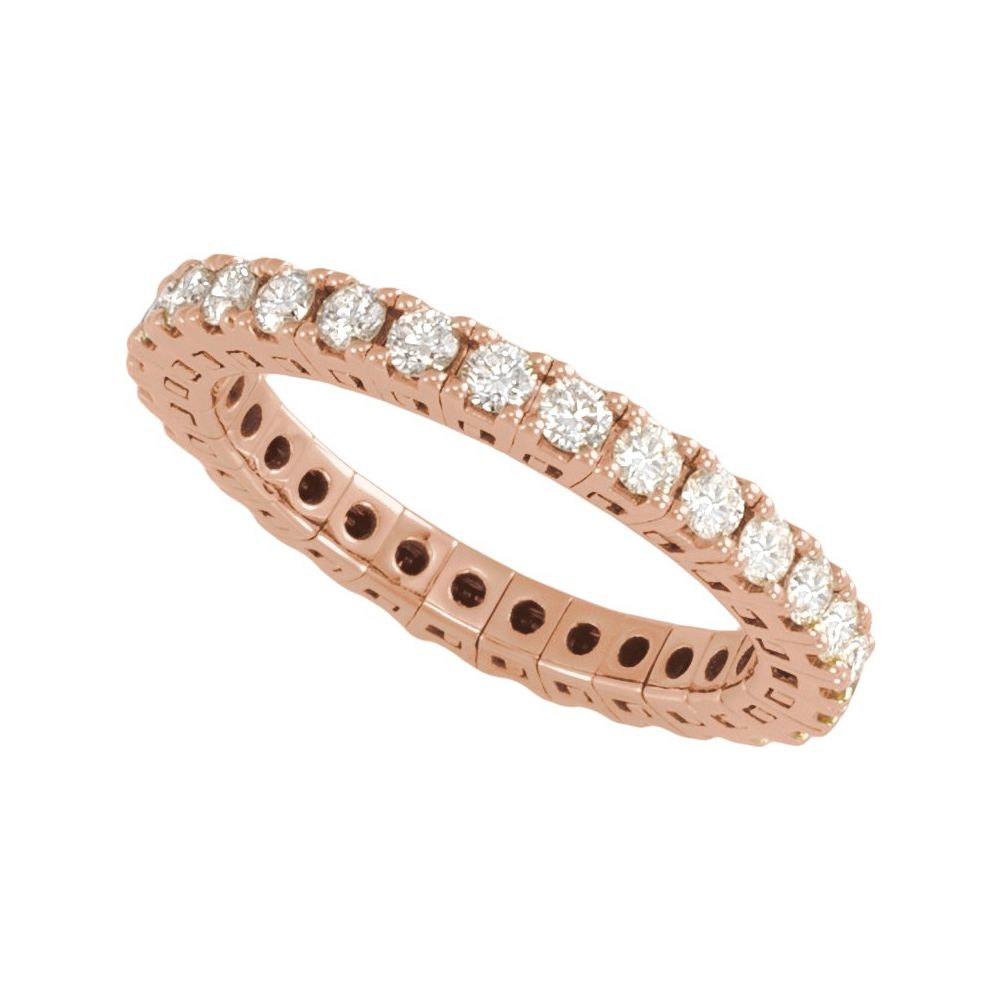 NEW 1 CTW Lab-Grown Diamond Eternity Band