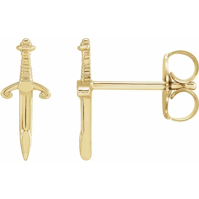 Dagger Stud Earrings