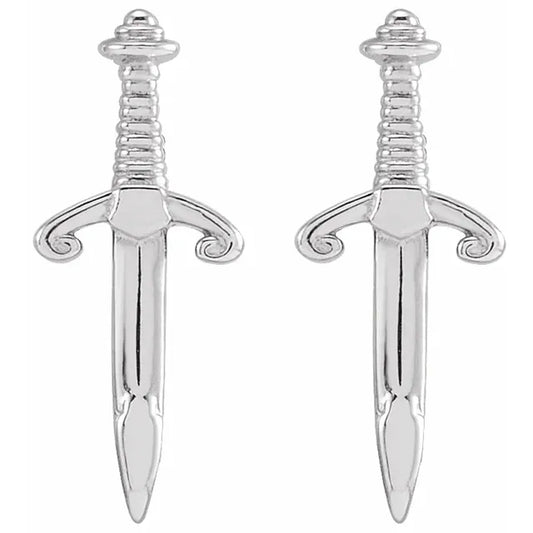 Dagger Stud Earrings