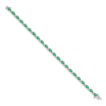 Diamond Emerald Bracelet