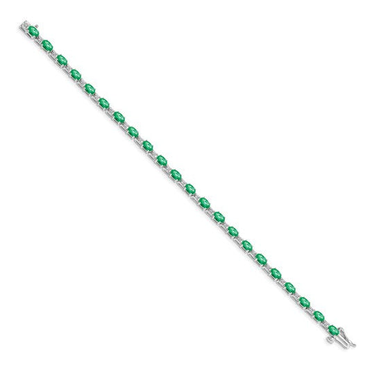 Diamond Emerald Bracelet