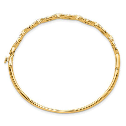 Luminous Links Diamond Bangle