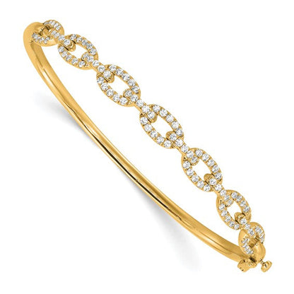 Luminous Links Diamond Bangle