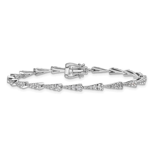 Radiant Link Diamond Bracelet