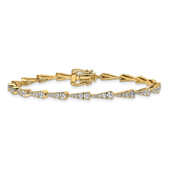 Radiant Link Diamond Bracelet