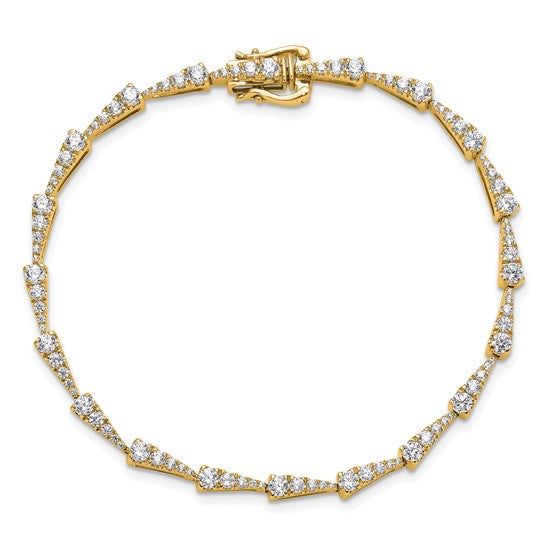 Radiant Link Diamond Bracelet