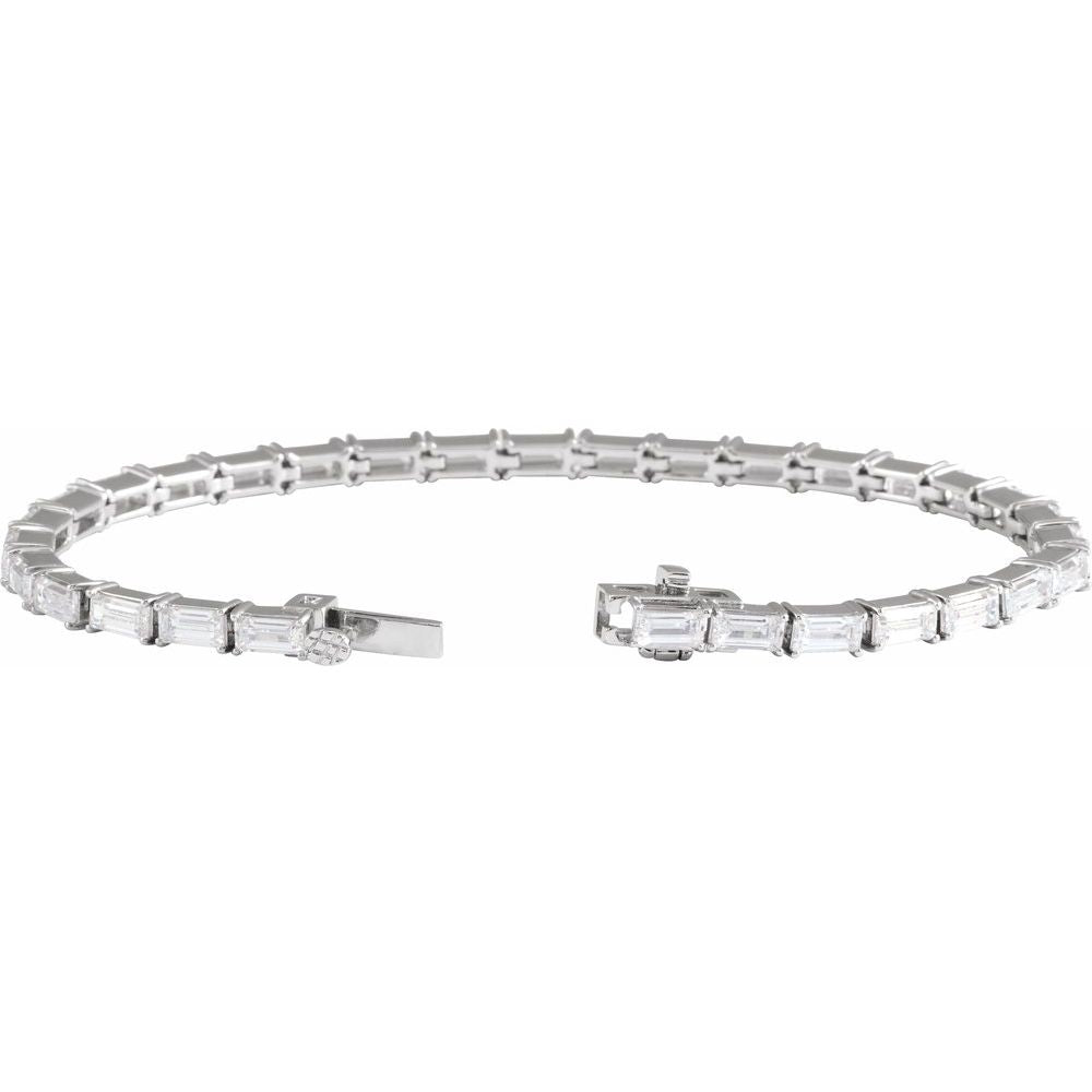 Baguette Tennis Bracelet