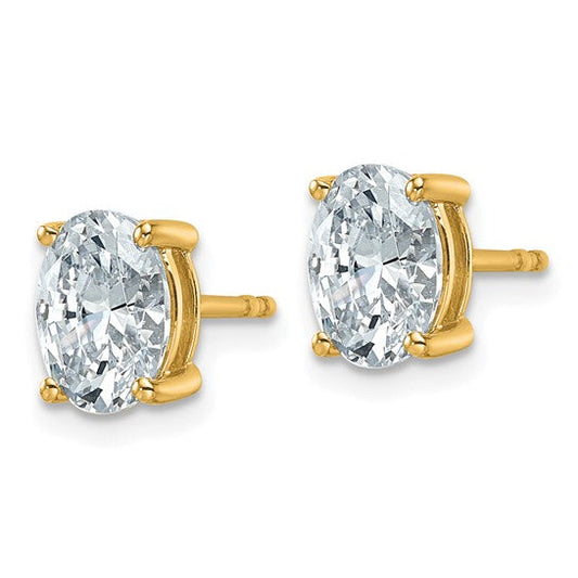 Oval Lab Grown Diamond Studs