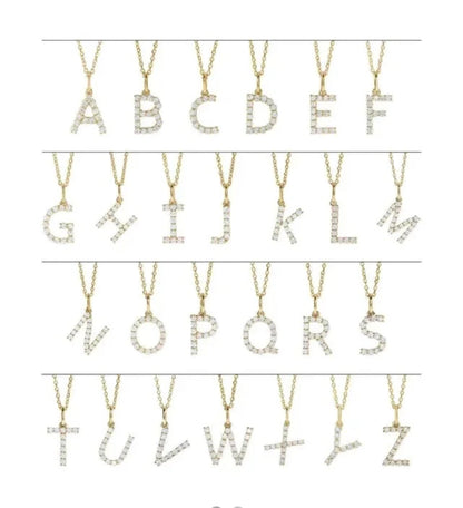 Initial Pendants A-Z