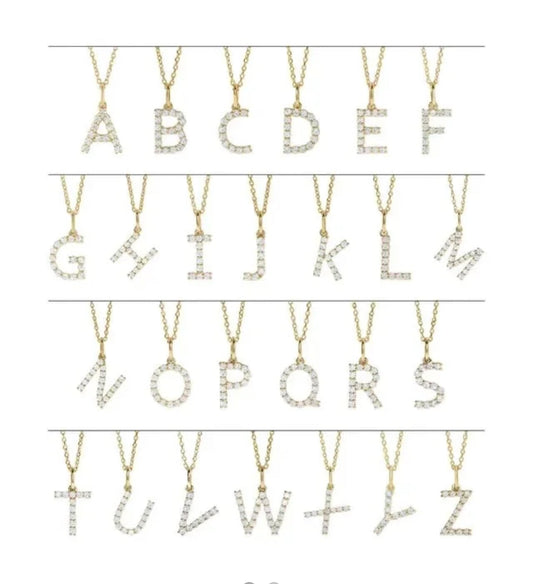 Initial Pendants A-Z