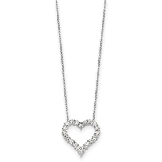 Diamond Heart Pendant Necklace