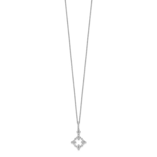 Lab Diamond Bloom Necklace