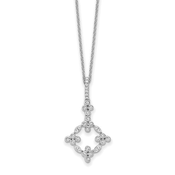 Lab Diamond Bloom Necklace