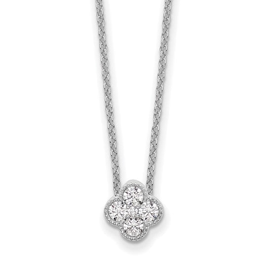 Lab Diamond Bloom Pendant