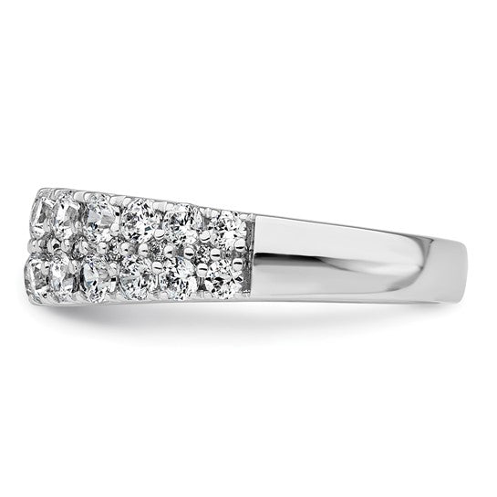 Diamond Double Row Band