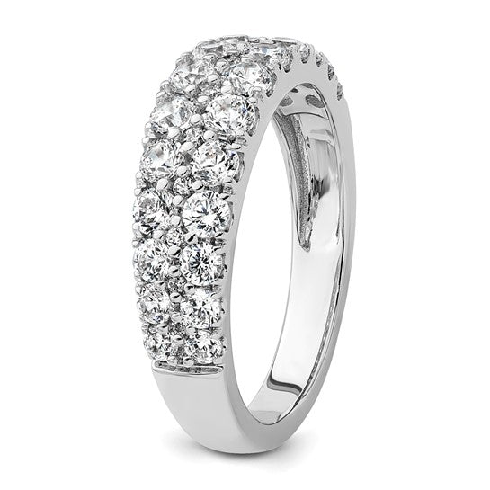 Diamond Double Row Band