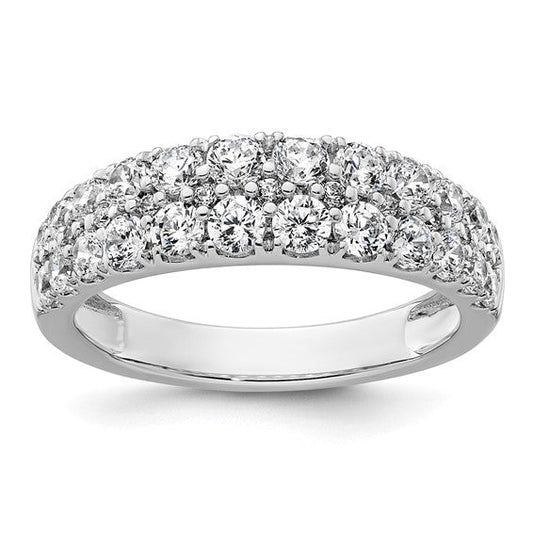 Diamond Double Row Band