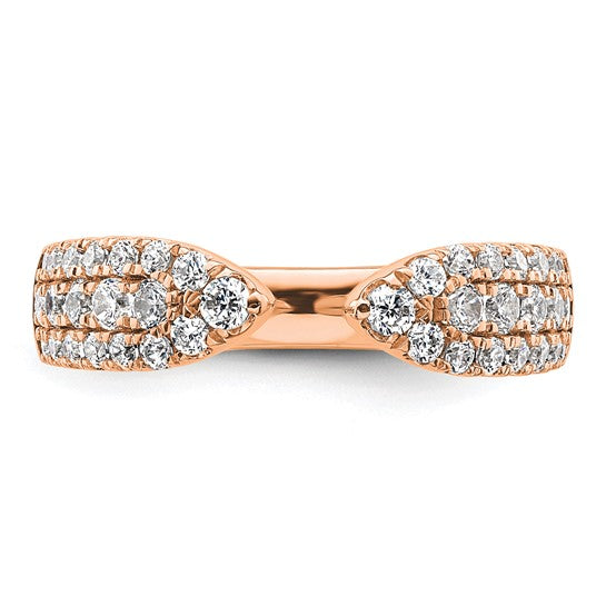 Diamond Open Wrap Ring