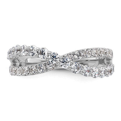 Diamond Entwined Elegance Ring