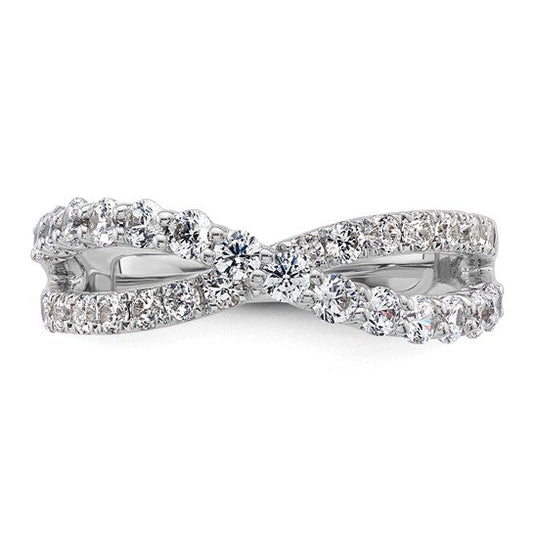 Diamond Entwined Elegance Ring