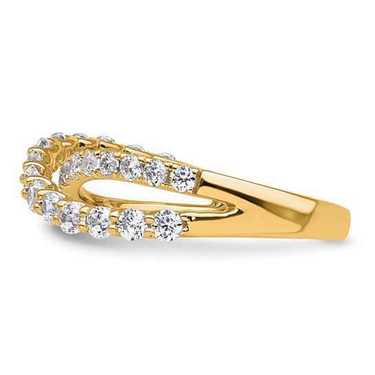 Diamond Entwined Elegance Ring