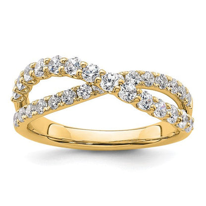 Diamond Entwined Elegance Ring