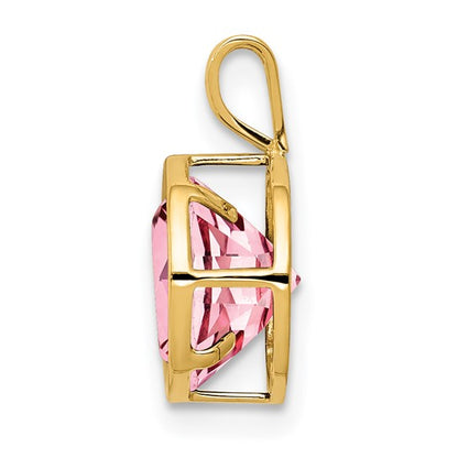 Pink Tourmaline Pendant