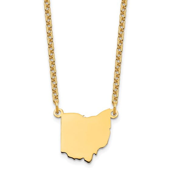 Ohio Pendant Necklace