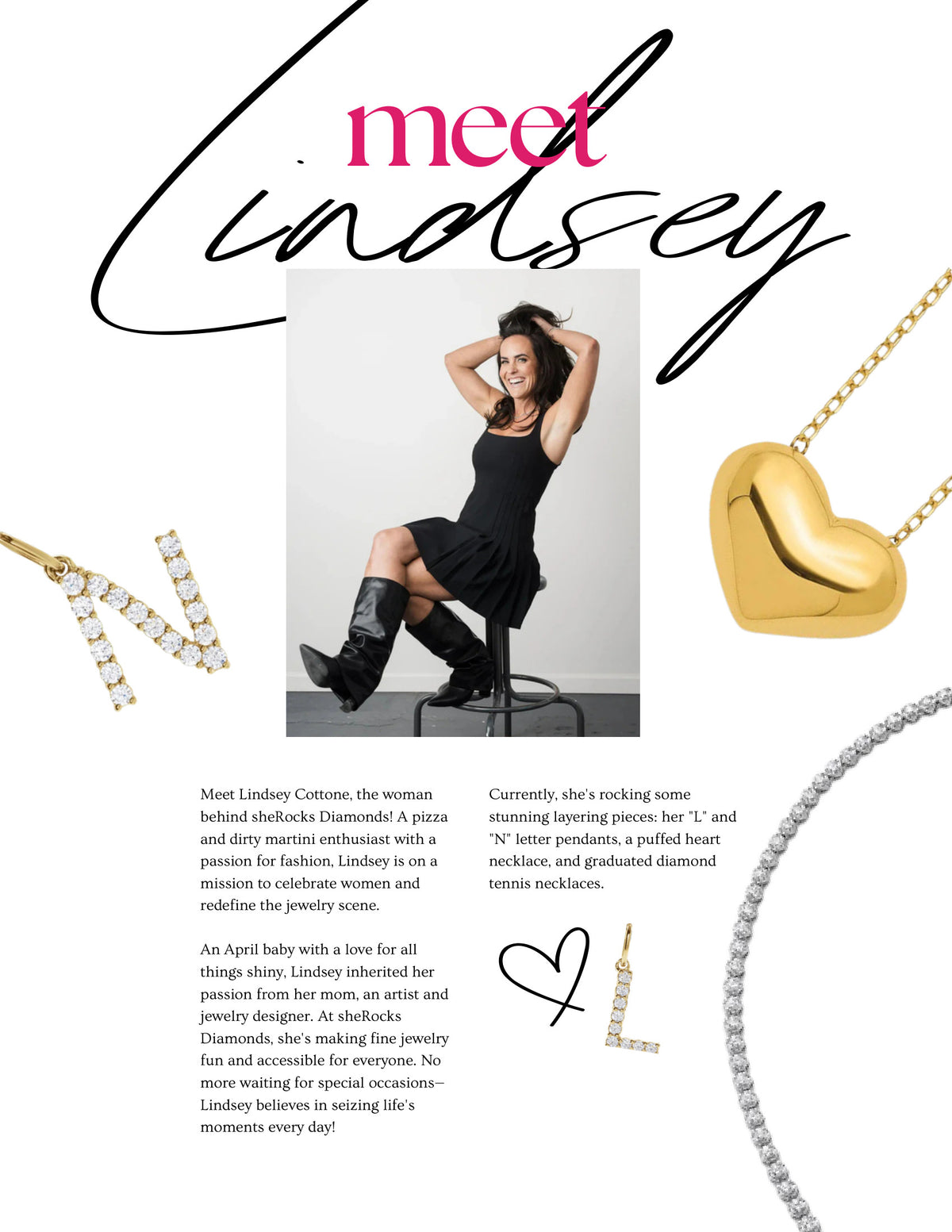 Meet Lindsey — sheRocks Holiday Lookbook page 6