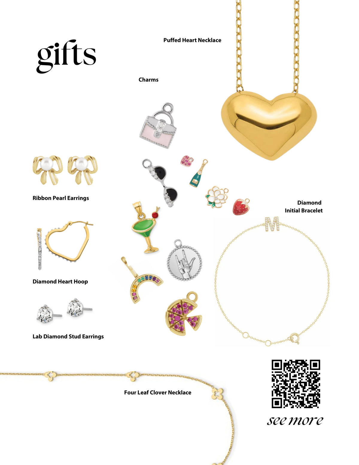 Gift favorites — hearts, pearls and studs — sheRocks Holiday Lookbook page 15